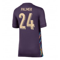 England Cole Palmer #24 Fußballbekleidung Auswärtstrikot Damen EM 2024 Kurzarm